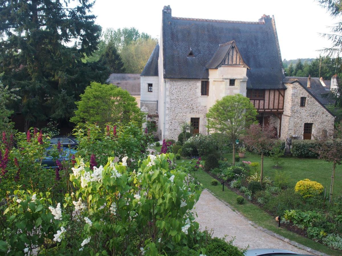 Hotel Manoir Du Rouvre Mettray Exterior foto